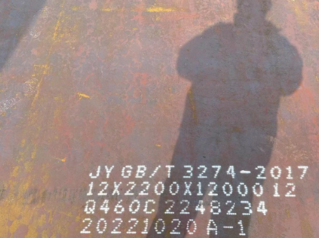 蒋湖农场Q460高强钢板